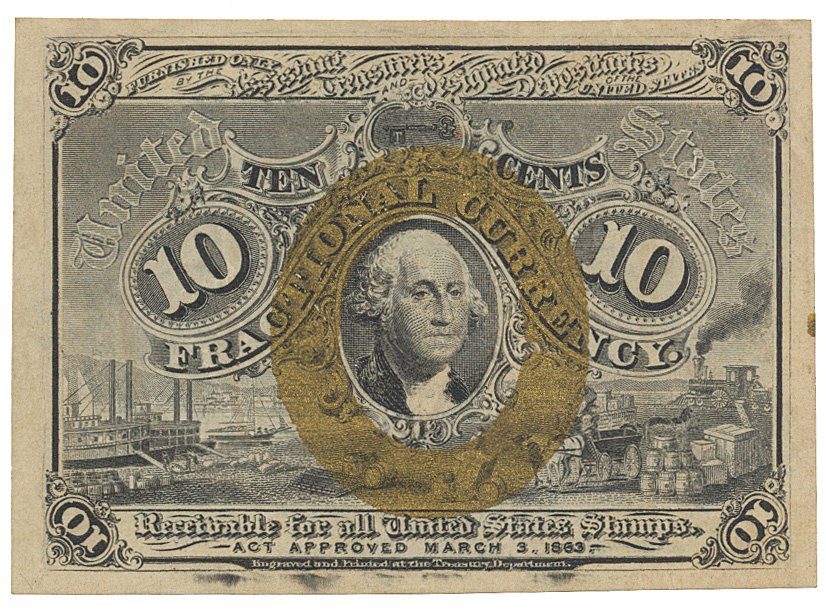 USA, 10 Cents 1863, P.102