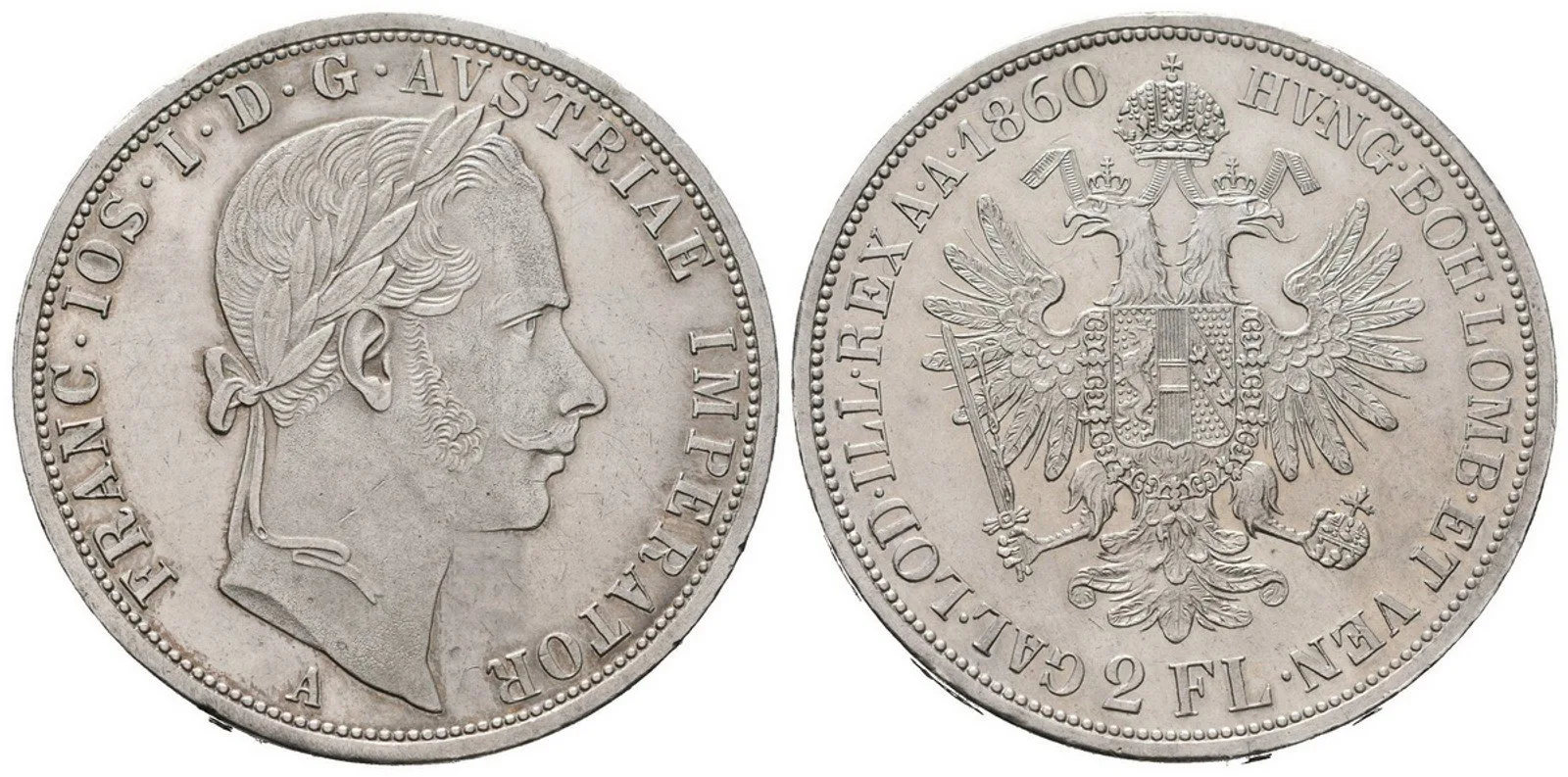 Rakouská a spolková měna, 1857 - 1892 — 1
