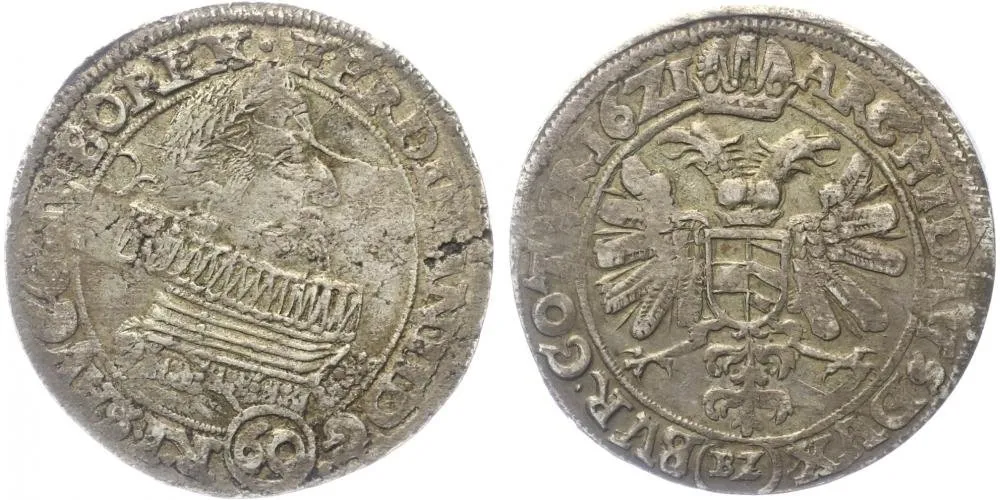 Ferdinand II., 1619 - 1637 (Mince kiprová) — 1
