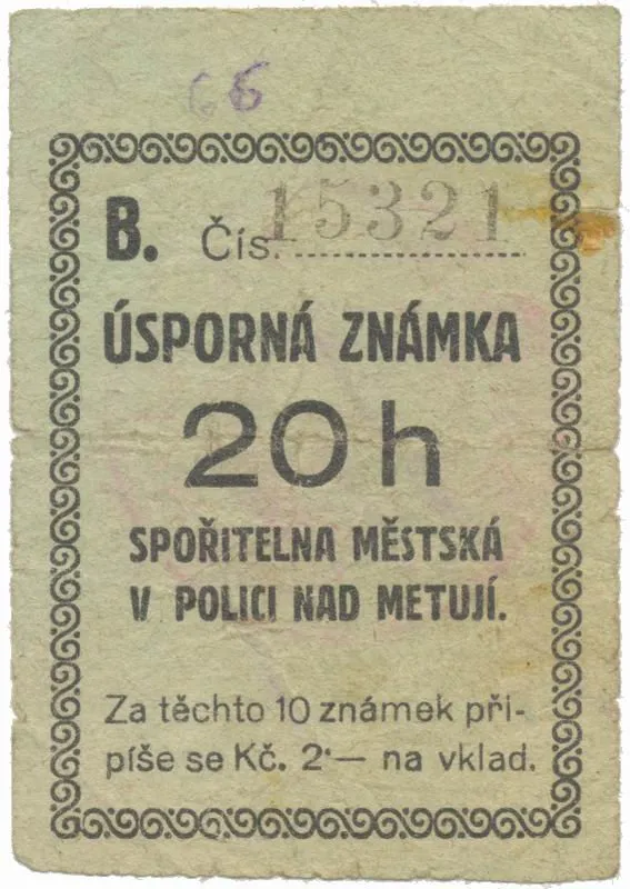 Nouzovky české od roku 1914 — 1