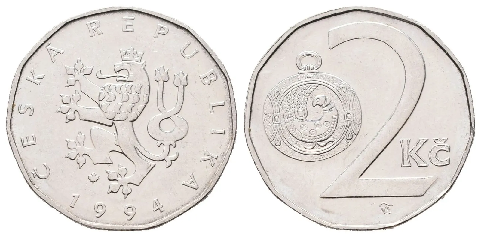 2 Koruna 1994, mincovna Jablonec Winnipeg