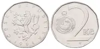 2 Koruna 1994, mincovna Jablonec Winnipeg