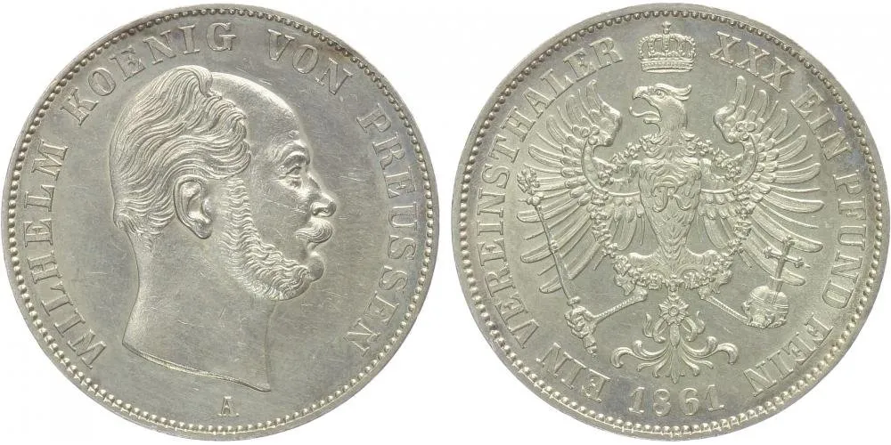 Prusko, Wilhelm I., 1861 - 1888 — 1