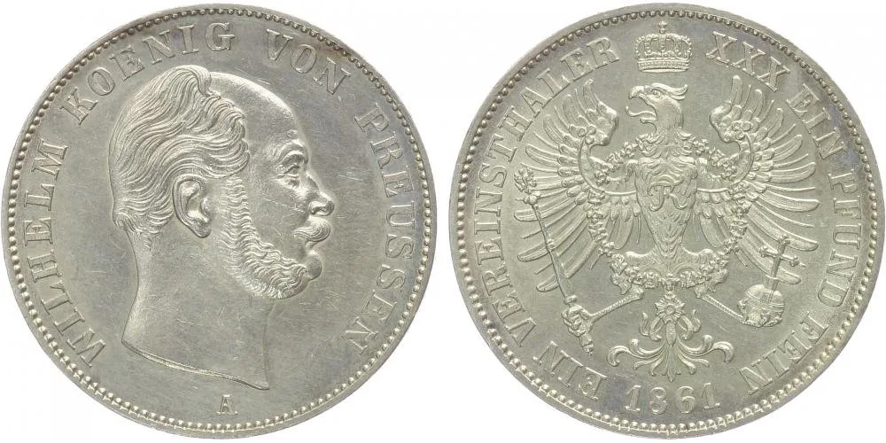 Prusko, Wilhelm I., 1861 - 1888 — 1