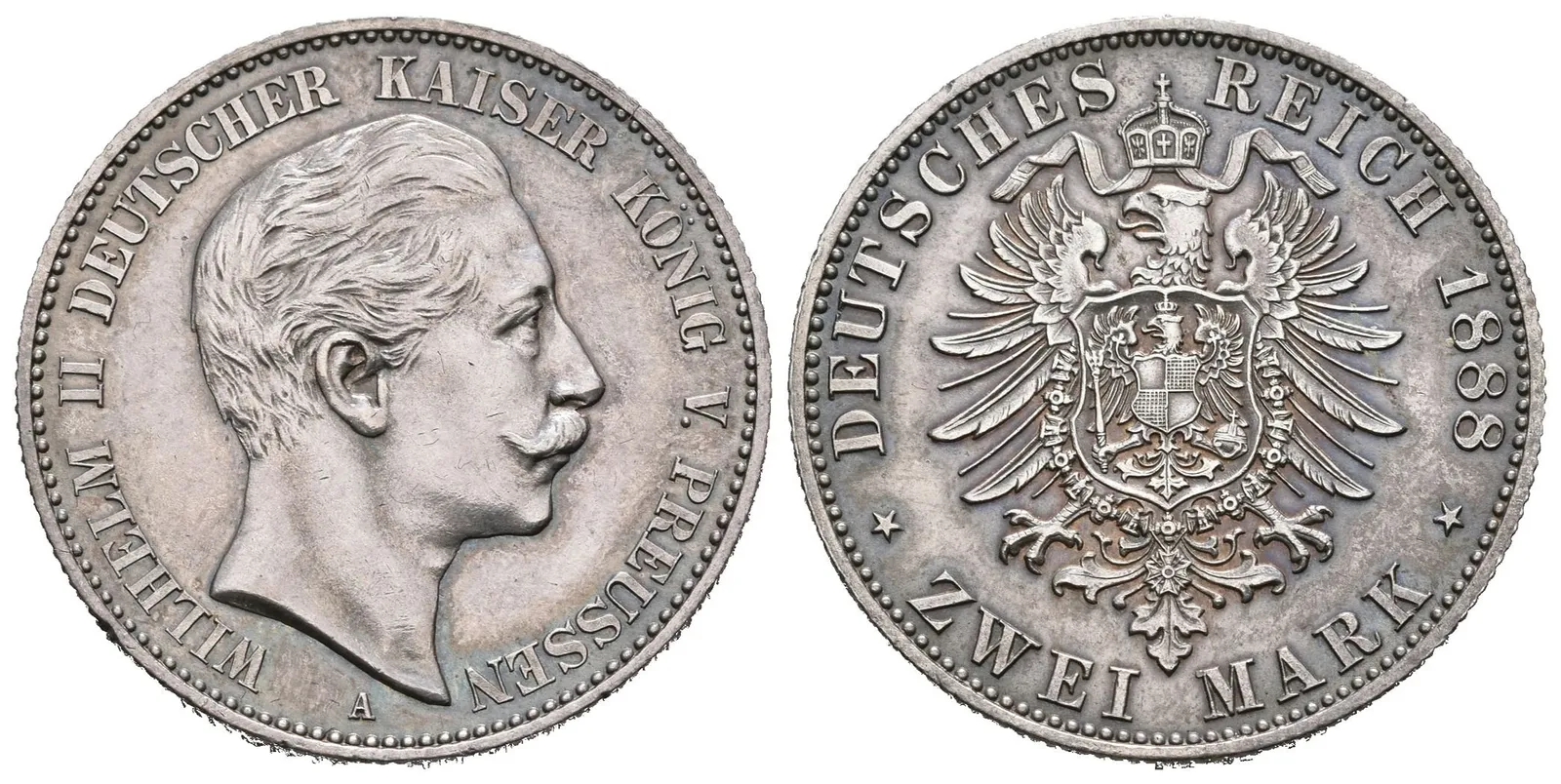 Prusko, 2 Marka 1888