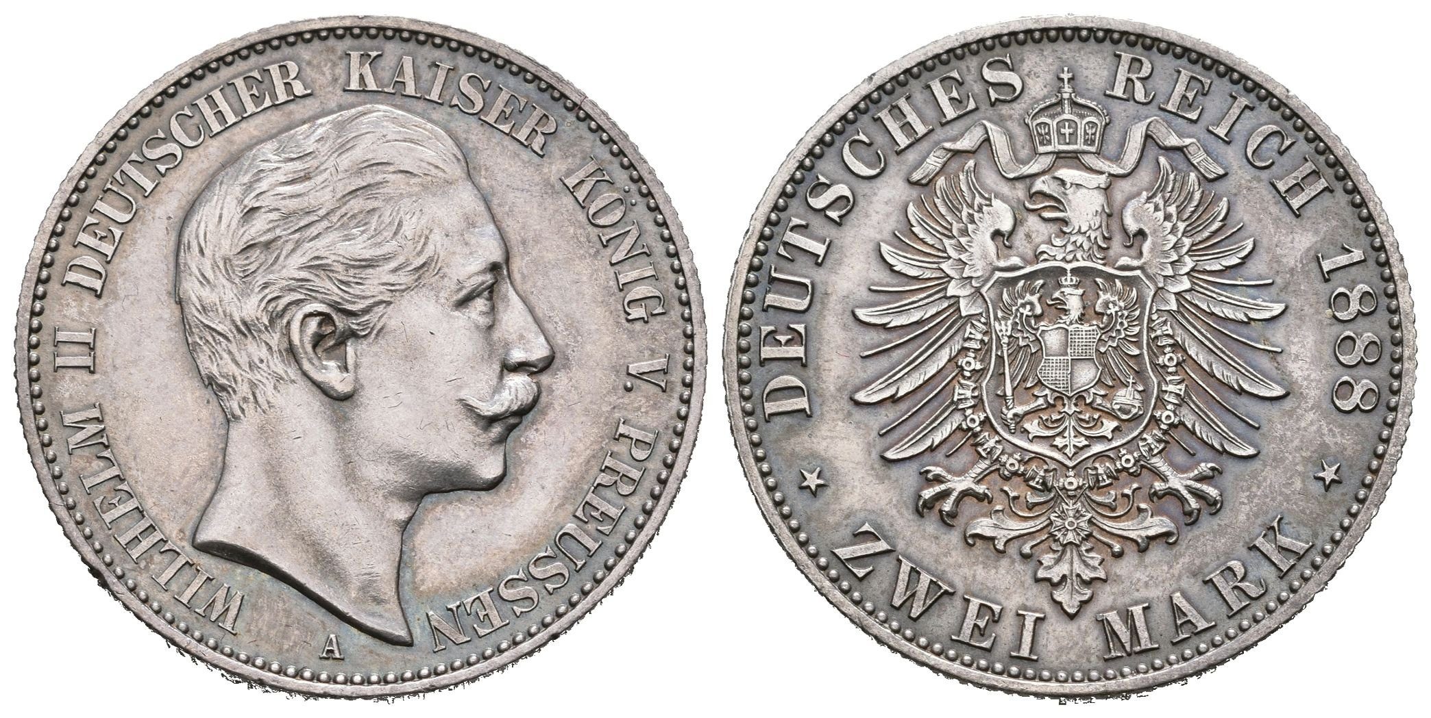 Prusko, 2 Marka 1888