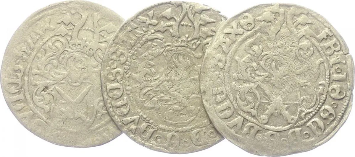 Sasko, Friedrich III., Johann a Georg, 1507 - 1525 — 1