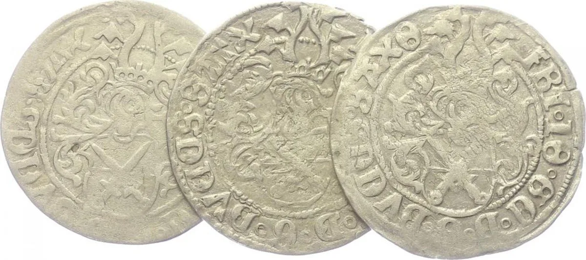 Sasko, Friedrich III., Johann a Georg, 1507 - 1525 — 1