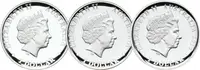 Austrálie, Sada mincí 1 Dollar 2015 (1 Oz) - High Relief - fotografie 3