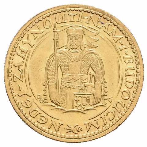 Dukát 1933 (raženo 57597 ks), velmi pěkná zachovalost, lesk, drobné rysky a nep. hr.