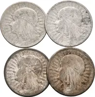 Polsko, 2 Zloté 1933 - 4 kusy