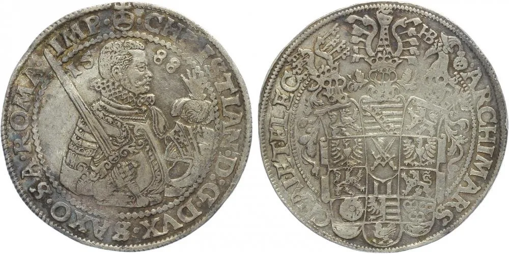 Sasko, Christian I., 1586 - 1591 — 1