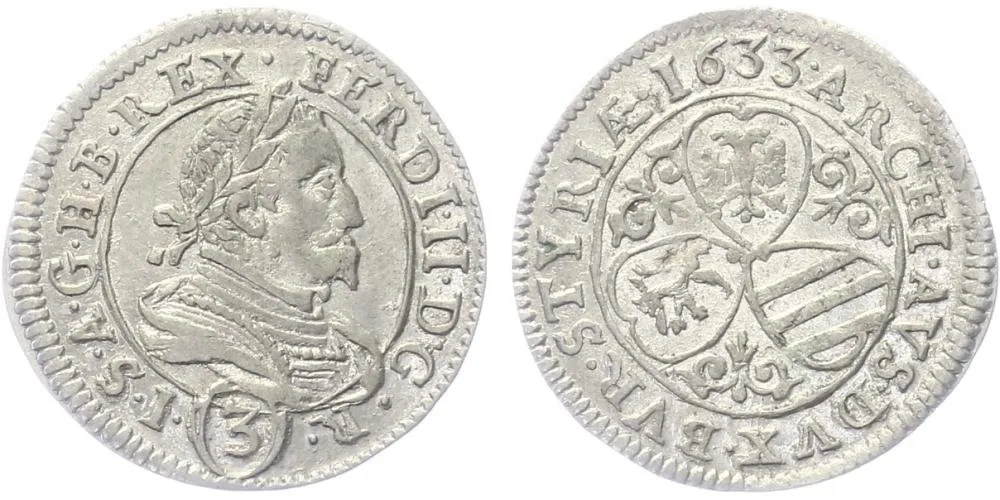 Ferdinand II., 1619 - 1637 (Mince dobrého zrna) — 1