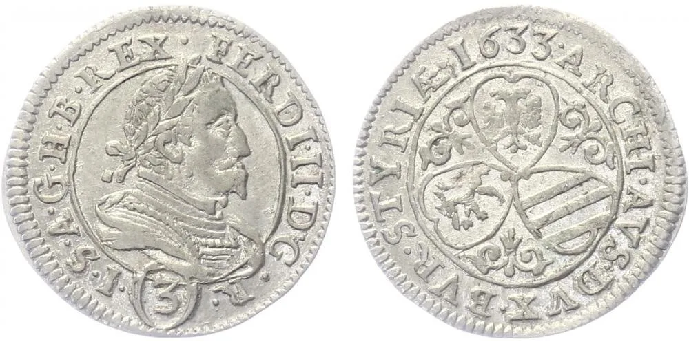 Ferdinand II., 1619 - 1637 (Mince dobrého zrna) — 1