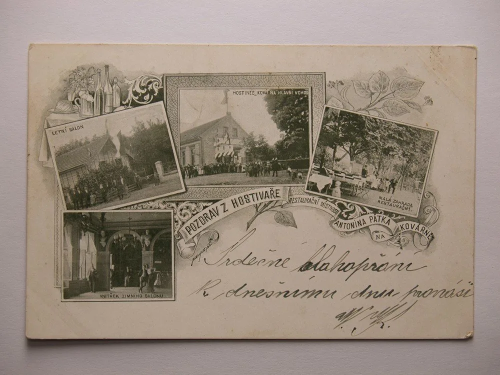 Praha 10, Hostivař, Hostinec A. Pátka Kovárna — 1