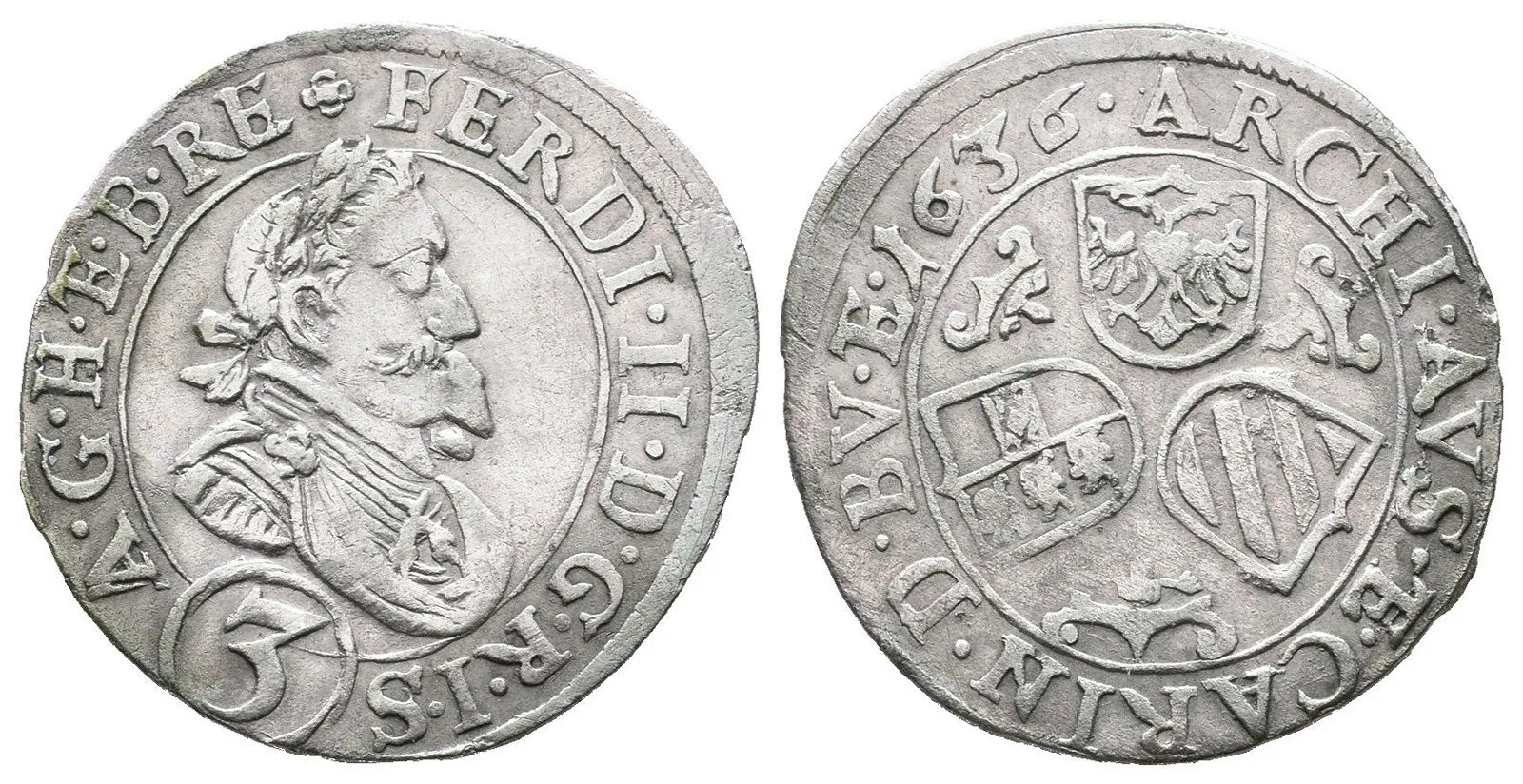 Ferdinand II., 1619 - 1637 (Mince dobrého zrna) — 1