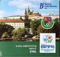 Ročníková sada mincí 1996 - Euro - fotografie 2