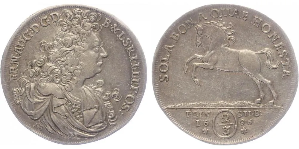 Braunschweig - Lüneburg - Calenberg - Hannover, Ernst August, 1662 - 1698 — 1