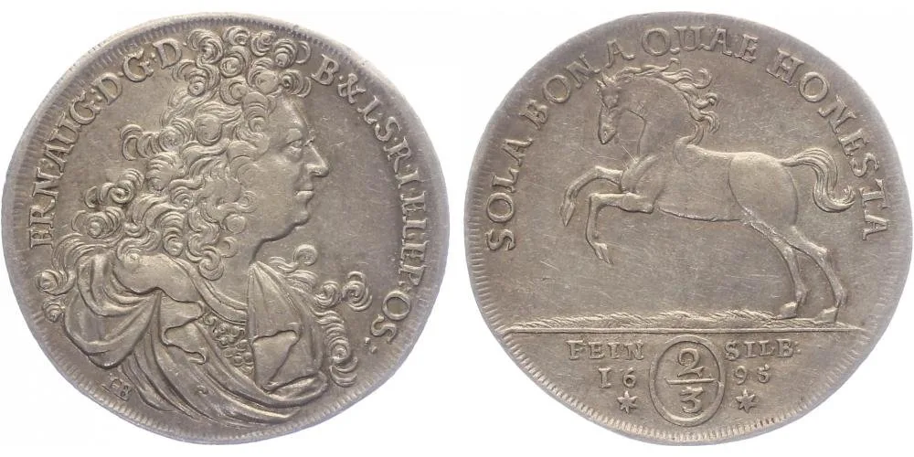 Braunschweig - Lüneburg - Calenberg - Hannover, Ernst August, 1662 - 1698 — 1