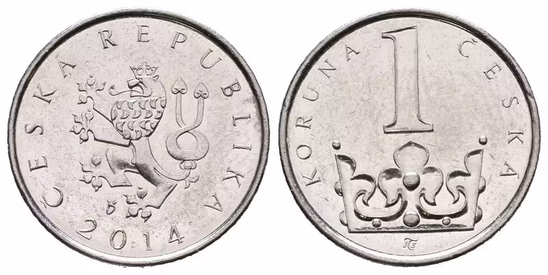 1 Koruna 2014