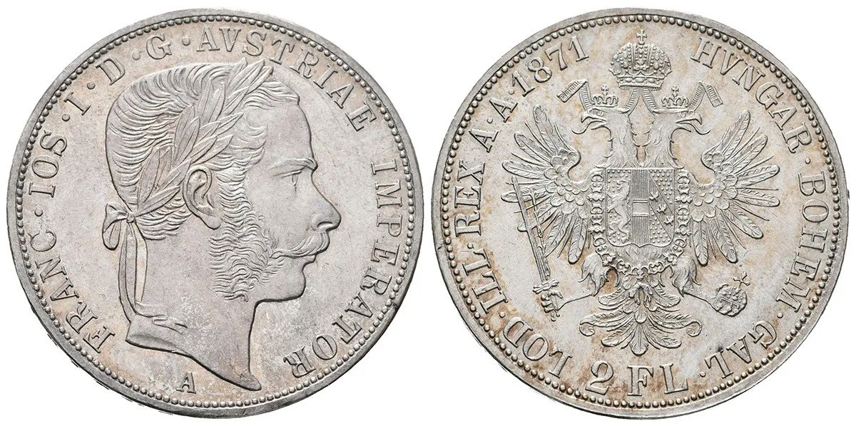 Rakouská a spolková měna, 1857 - 1892 — 1