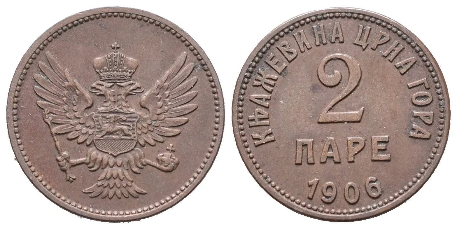 Černá Hora, 2 Para 1906