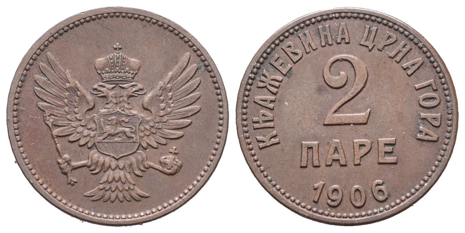 Černá Hora, 2 Para 1906