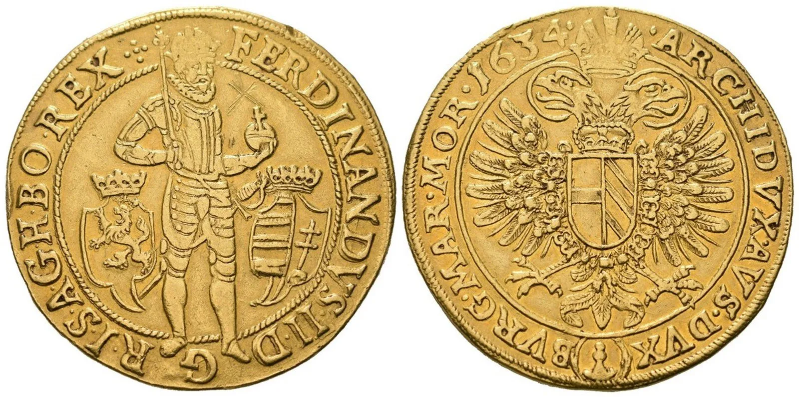 Ferdinand II., 1619 - 1637 (Mince dobrého zrna) — 1