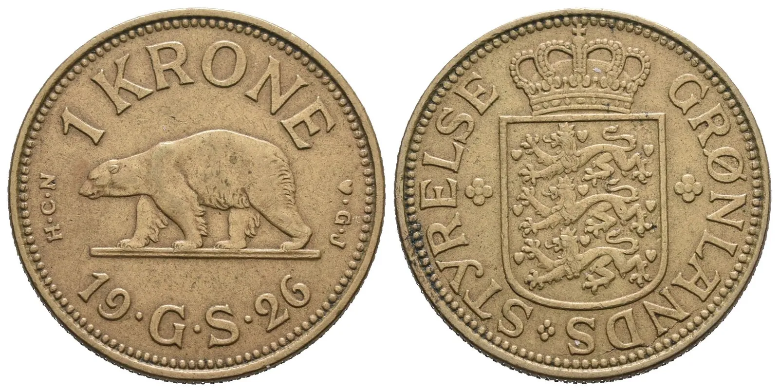 Grónsko, 1 Koruna 1926