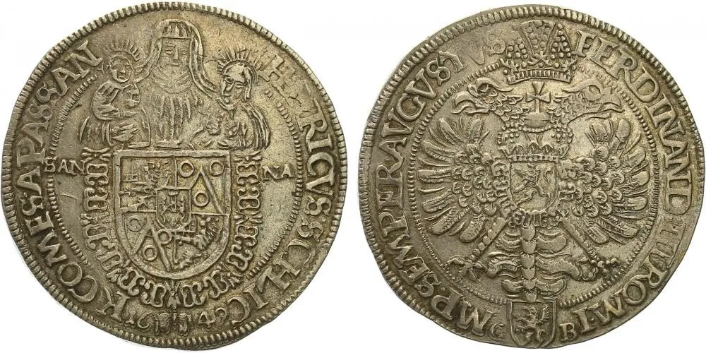 Šlik Jindřich, 1612 - 1650 — 1