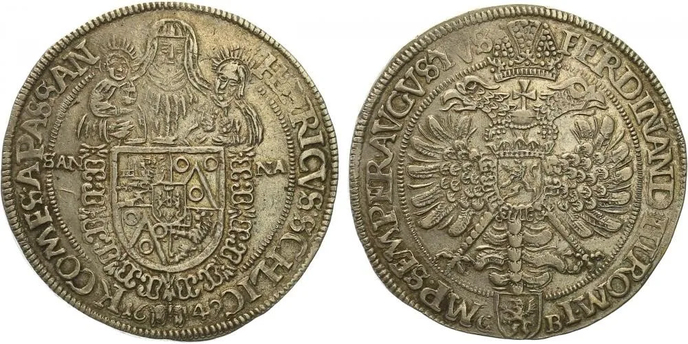 Šlik Jindřich, 1612 - 1650 — 1