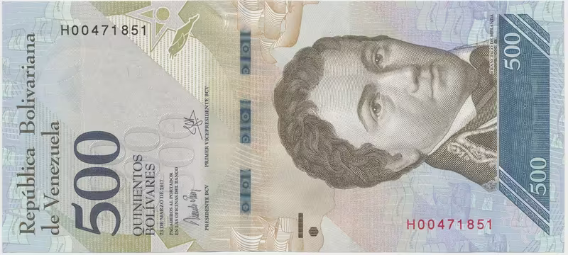 Venezuela, 500 Bolivares 2017, P.94b