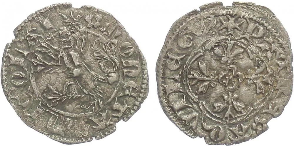 Itálie - Aquileia, patriarchát, Nicolo di Bohemia, 1350 - 1358 — 1