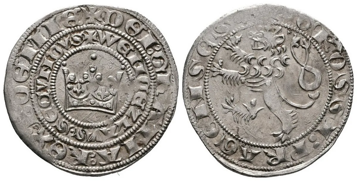 Václav II., 1283 - 1305 — 1