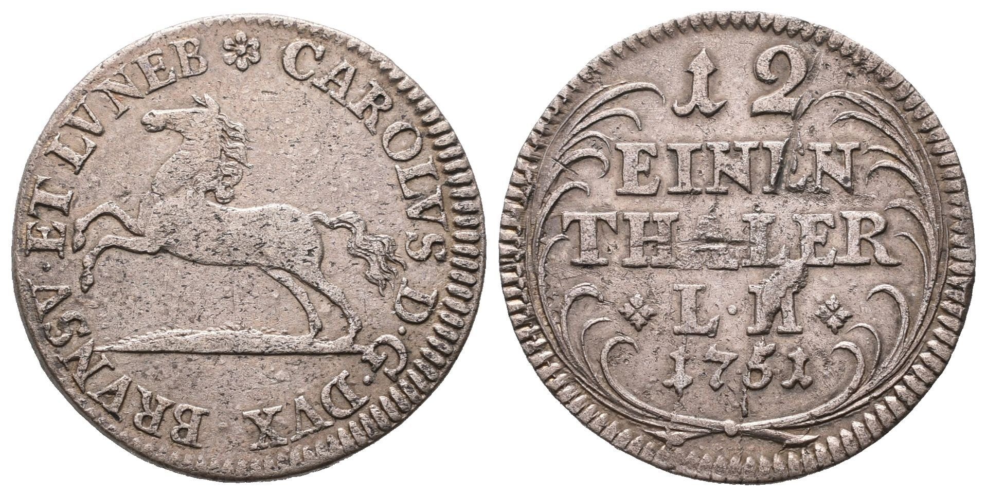 Braunschweig - Lüneburg, 1/12 Tolaru 1751