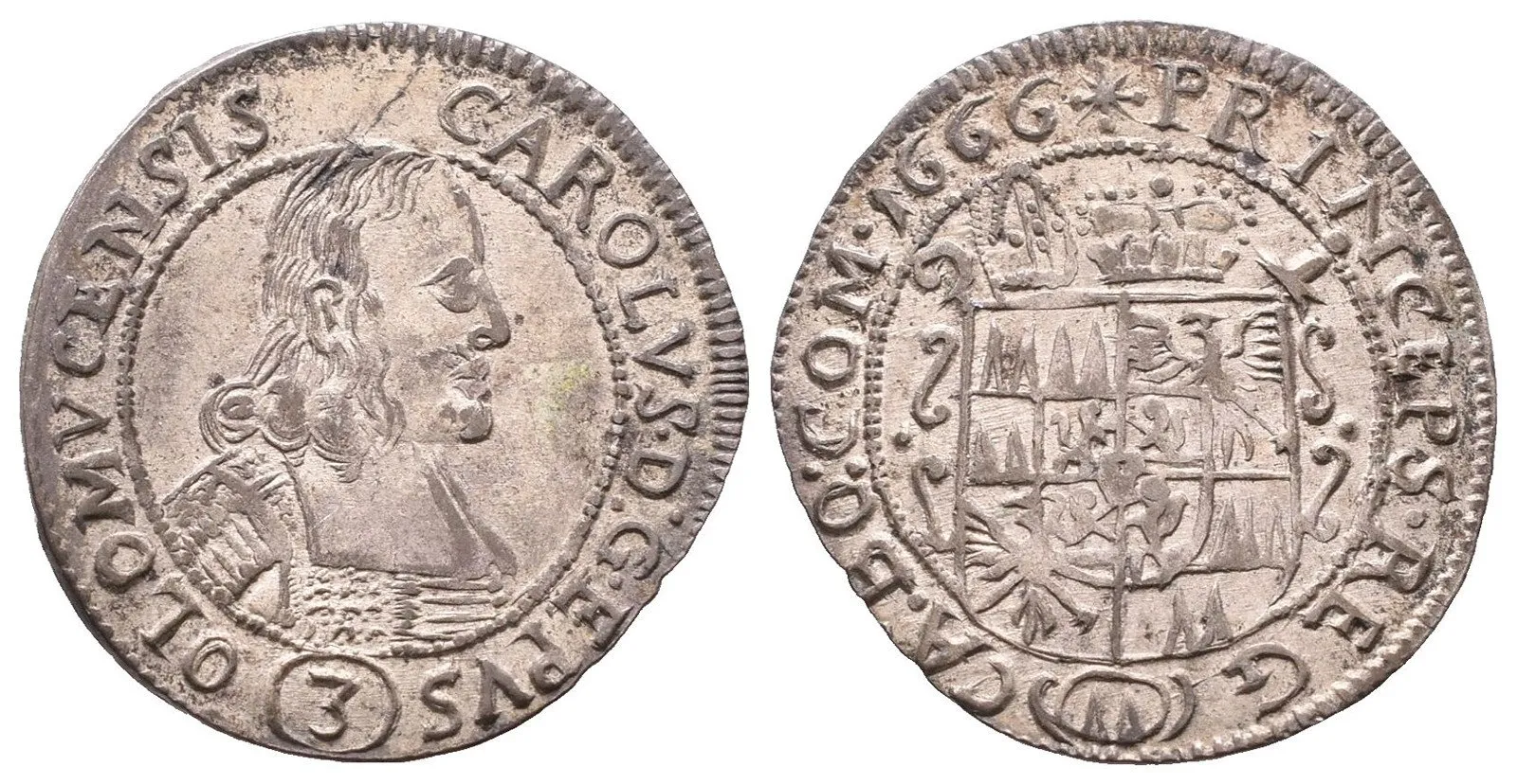 Olomouc - biskupství, Karel II. Liechtenstein, 1664 - 1695 — 1