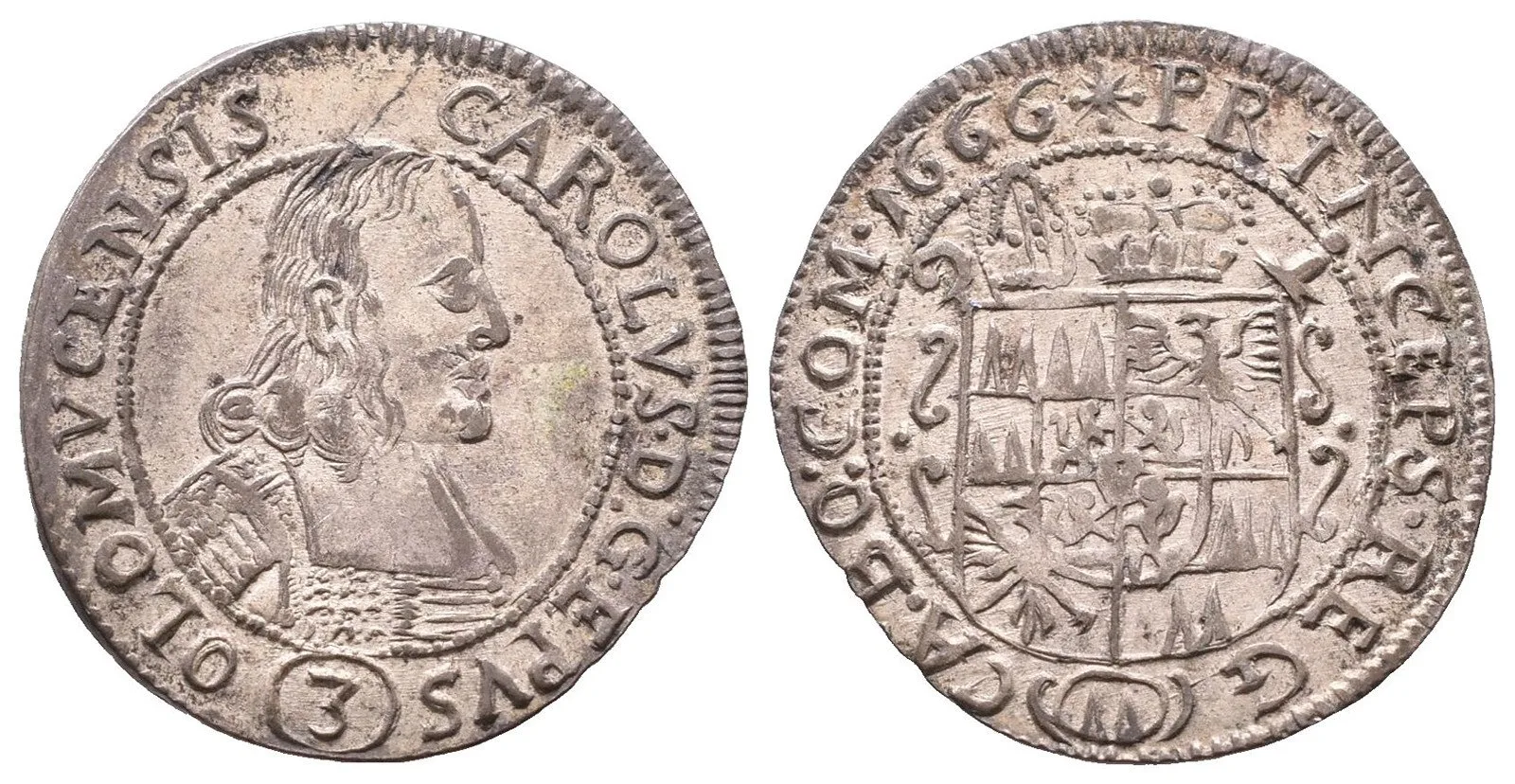 Olomouc - biskupství, Karel II. Liechtenstein, 1664 - 1695 — 1