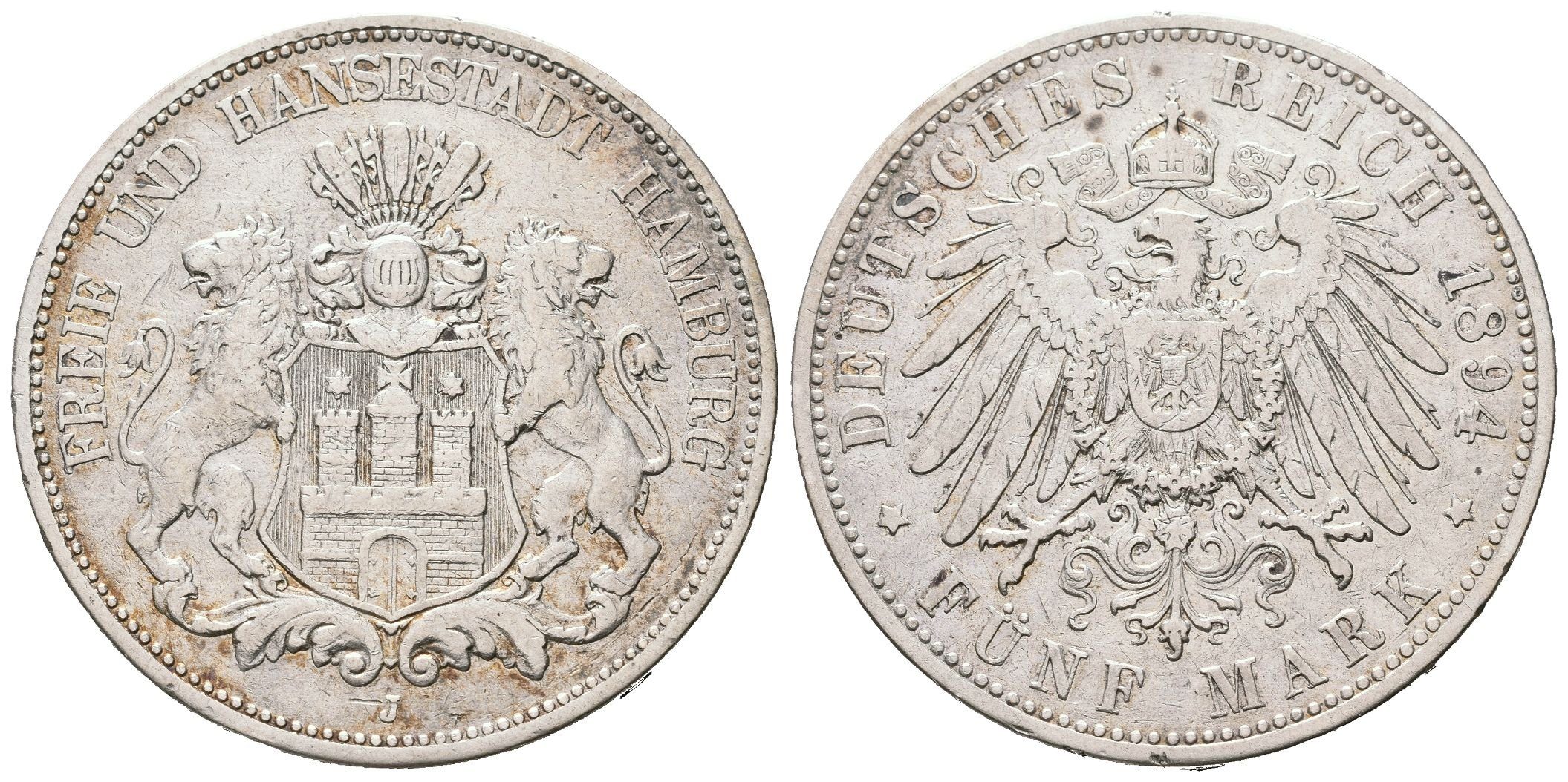Hamburg, 5 Marka 1894