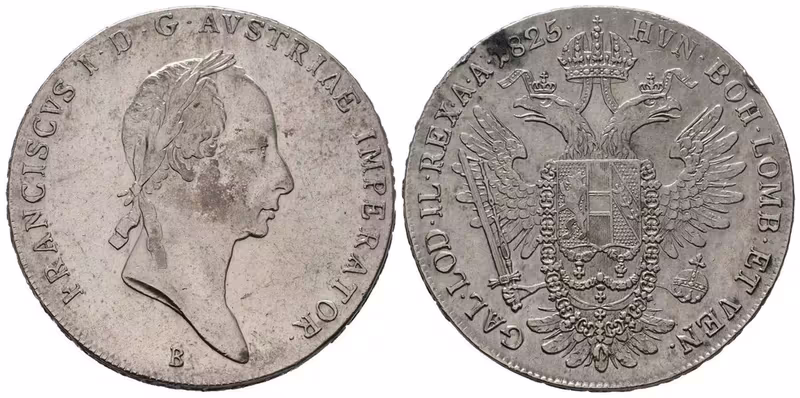 František II., Tolar 1824 B, Kremnica
