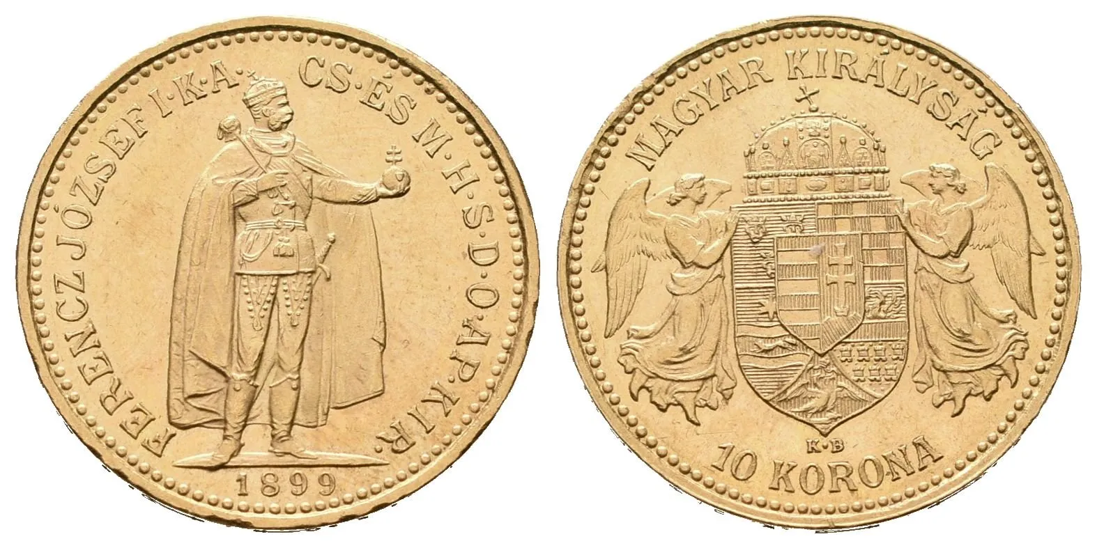 10 Koruna 1899 KB
