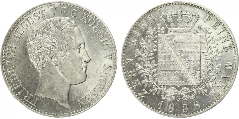 Sasko, Friedrich August II., 1836 - 1854 — 1