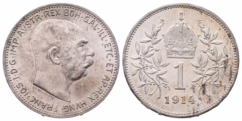 1 Koruna 1914