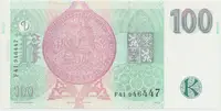 Česká republika, 100 Koruna 1997, série F, Hej.CZ22aF