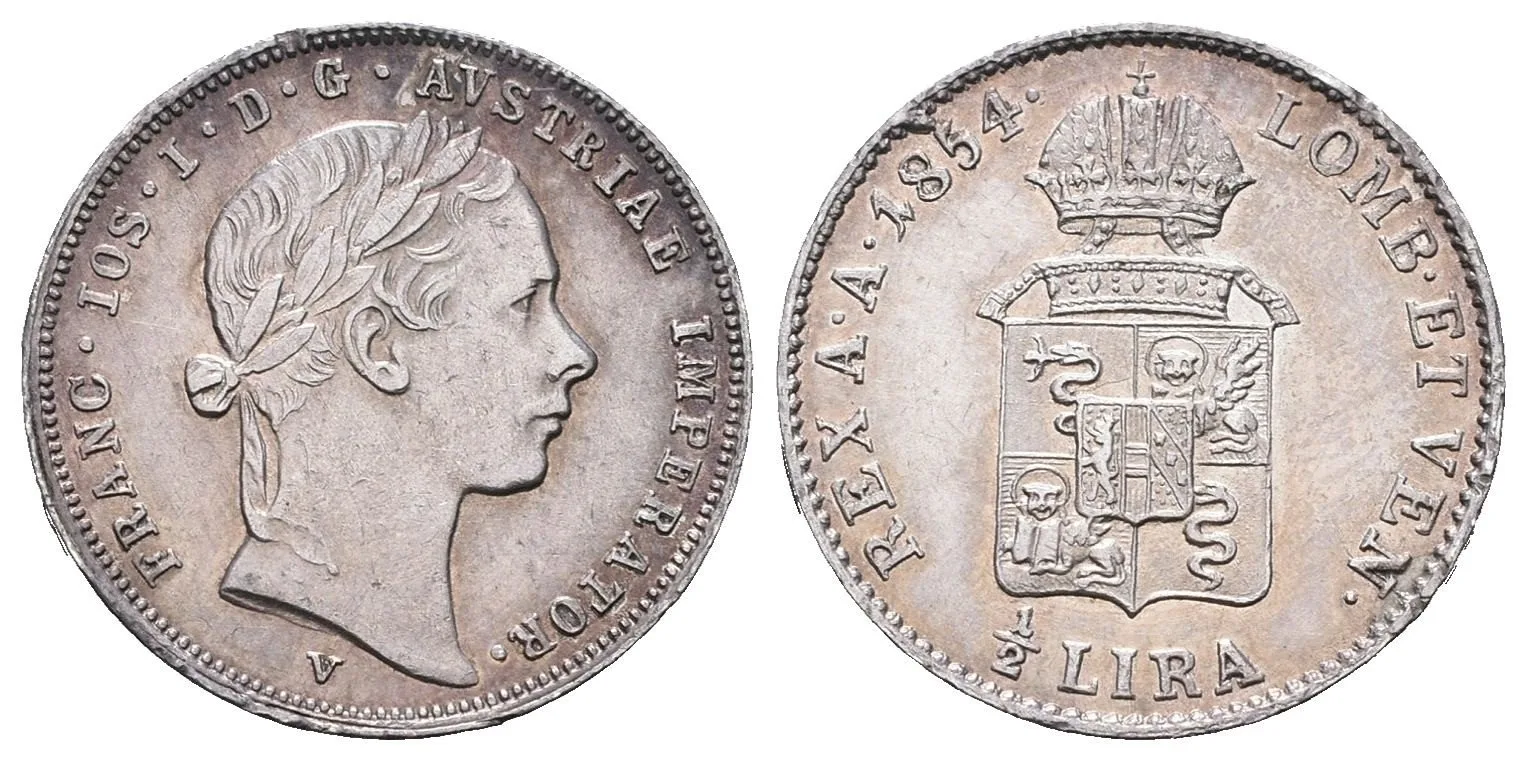 Konvenční měna, 1848 - 1857 — 1