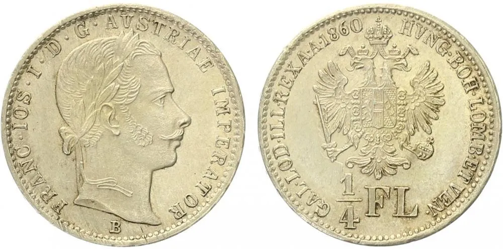 Rakouská a spolková měna, 1857 - 1892 — 1