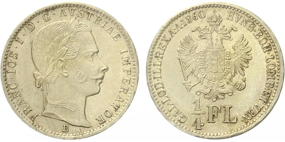 Rakouská a spolková měna, 1857 - 1892 — 1
