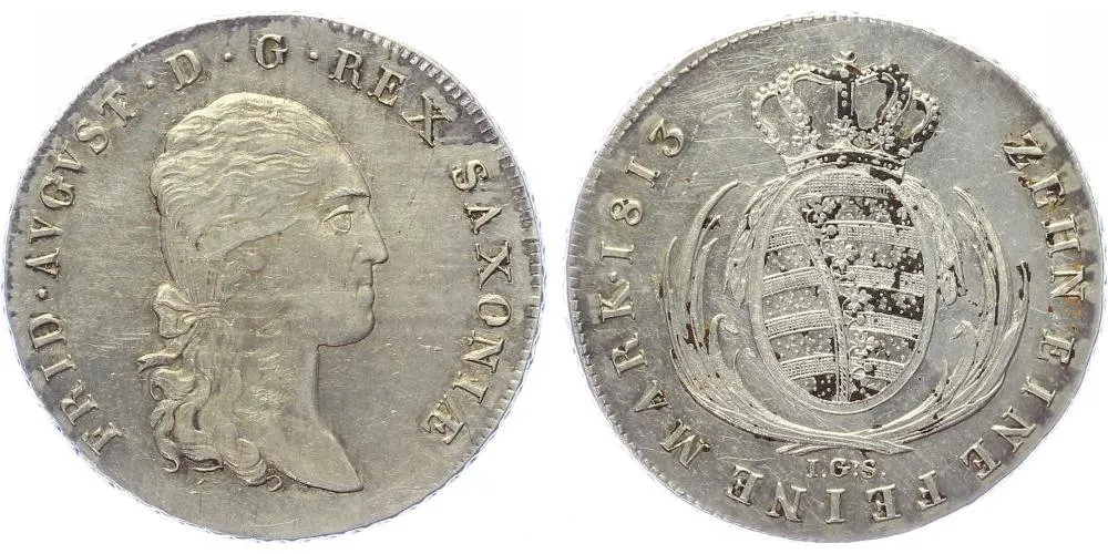 Sasko, Friedrich August III./I., 1763 - 1827 — 1