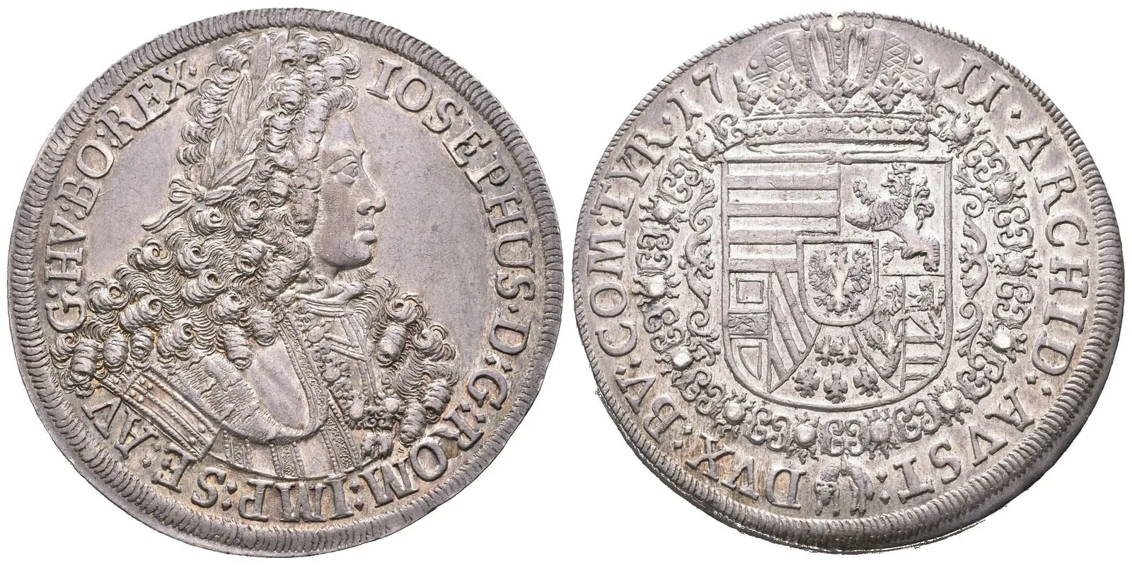 Tolar 1711, Hall, Dav.1018, KM.665.1 (28,86 g), — 1