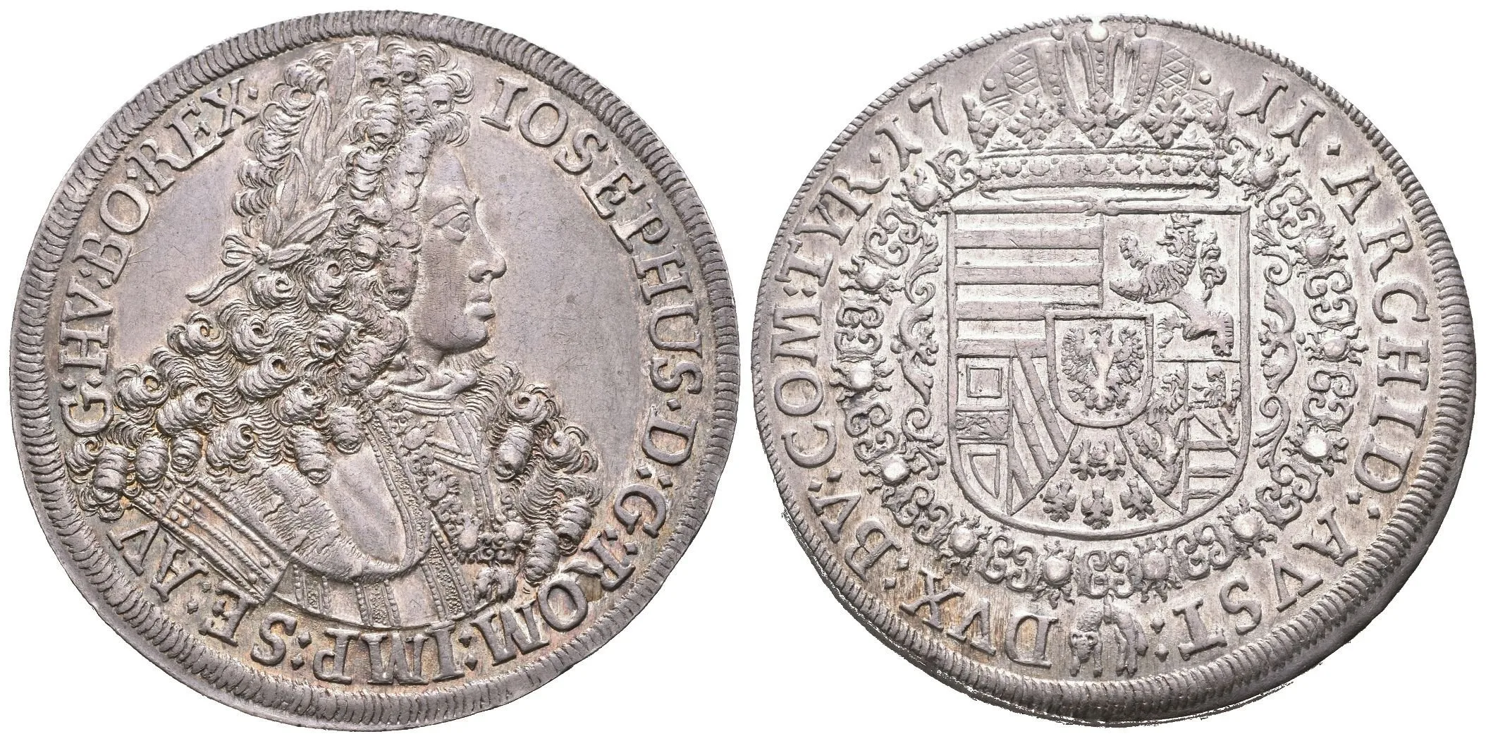 Tolar 1711, Hall, Dav.1018, KM.665.1 (28,86 g), — 1