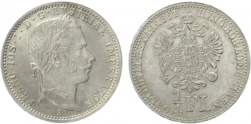 Rakouská a spolková měna, 1857 - 1892 — 1